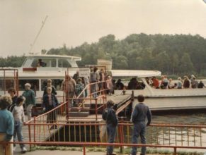 Projížďka na Máchově jezeře lodí Racek.