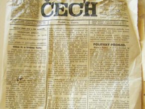 Nalezené noviny - Čech z 5. září 1912.